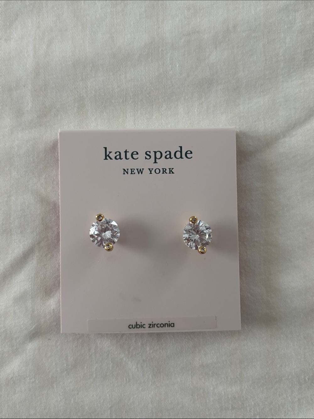 NWT Kate Spade Brilliant Statement Studs